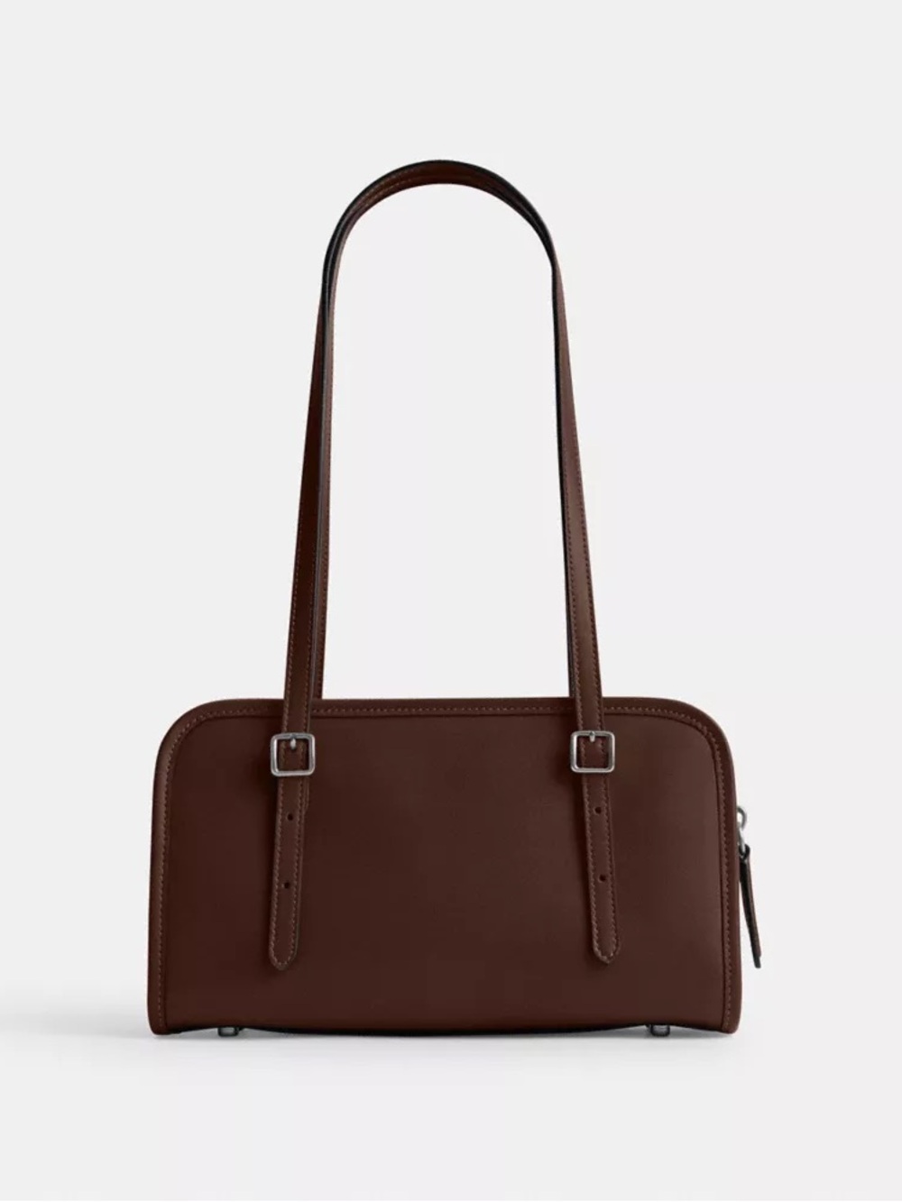 COACH Swing Zip in Maple with Silver Hardware - Picture 3 of 3